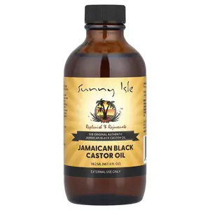 Sunny Isle Jamaican Black Castor Oil, 4 fl oz (118 ml)