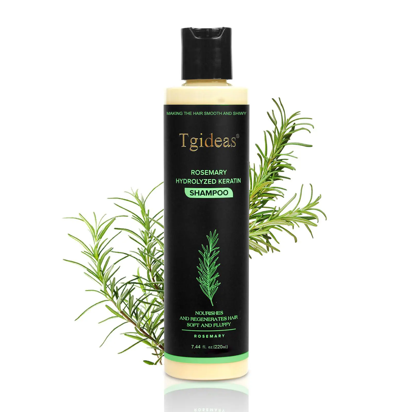 Tgideas Rosemary Haircare Shampoo - Affordable Hair Care Cleansing Repair Formula, Hair Growth Products, Oil Control, Dandruff Treatment, Scalp Irritation Relief, Shine Restoration, Any,back to school