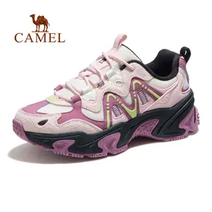 Camel Starry Wild Platform Sneakers for Women - 2026 Spring Summer New Breathable Chunky Dad Shoes Outdoor Casual Wear tiktokshopspringglowup
