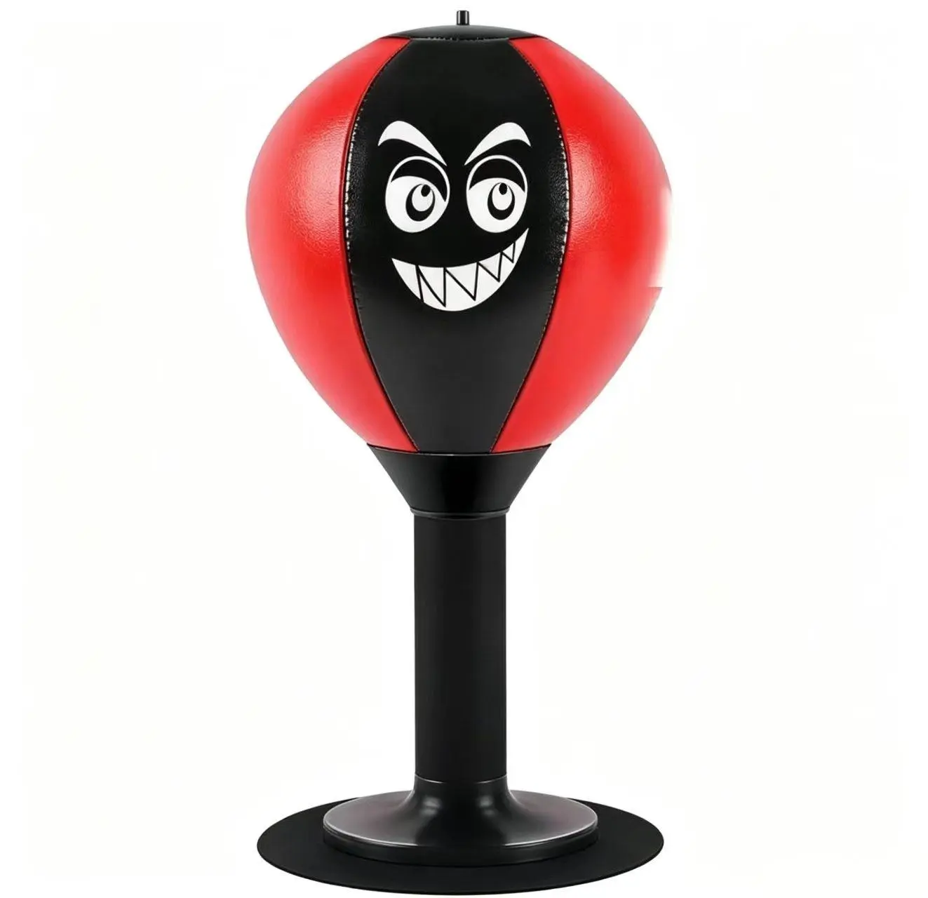 Desktop Punching Bag with Double Suction Cup Base, Upgraded Spring & Durable Boxing Ball - Stress Relief Boxing Equipment for Office or Home, Fun Gift for Adults