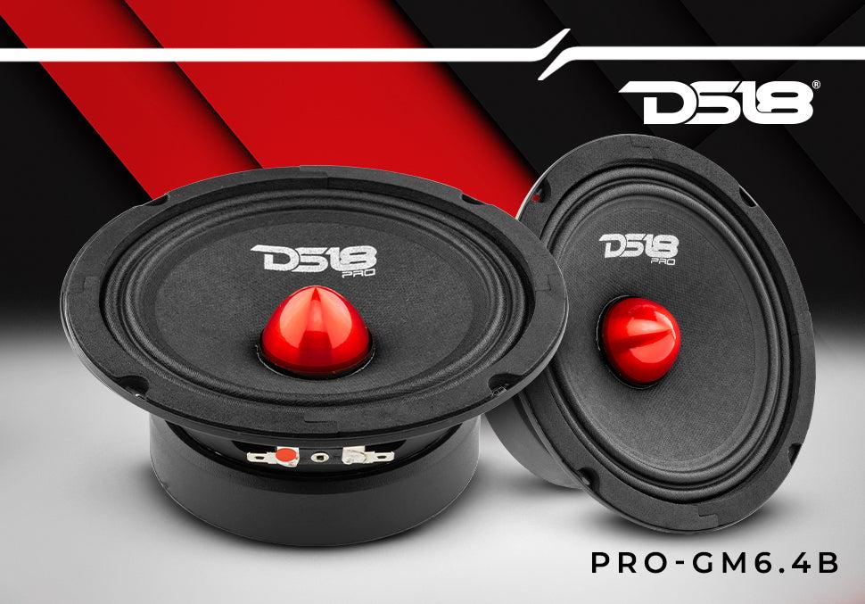 PRO 6.5" Mid-Range Loudspeaker with Bullet | 140W RMS 4-Ohm