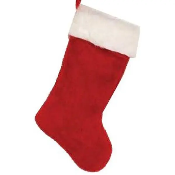 Deluxe Fur Christmas Stocking