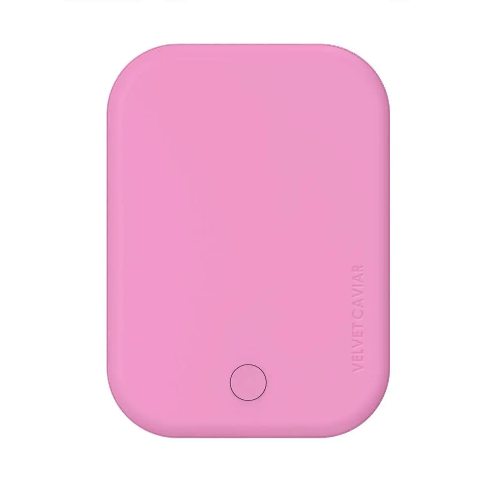 Velvet Caviar Pink MagSafe Magnetic Power Bank Charger - Portable Rechargeable Battery Pack, USB Fast Charging Mobile Accessory, Strong Magnetic Grip for iPhone Smartphone Wireless Charging