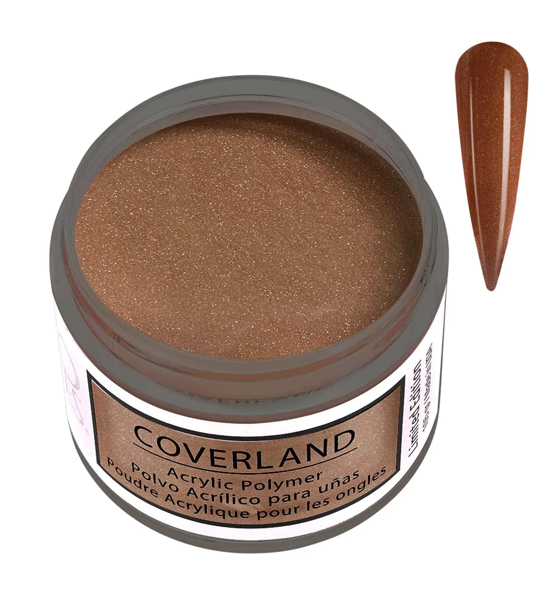 Coverland Acrylic Powder 1.5 oz "Max Brown" - Limited Edition