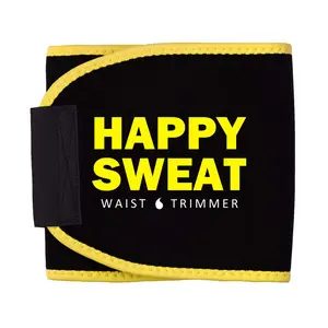Unisex Body Trainer - Sweat Band Waist Trainer Belt for High Intensity Training and Gym Workouts - Black/Pink/Red/Yellow Exercise Waistband