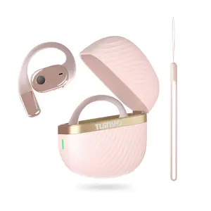 ZIHNIC Headphones,True Wireless Open Ear Earbuds Bluetooth 5.4, IPX5 Waterproof,35Hrs Playtime,On Ear Headphones Immersive Premium Sound Long Distance Connection Headset with Charging Case,Light-Weight Headphones Built-in Microphone