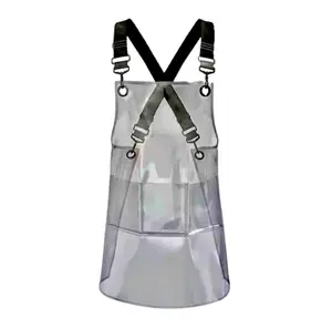 Transparent Apron with Adjustable Straps Transparent Apron with Adjustable Straps