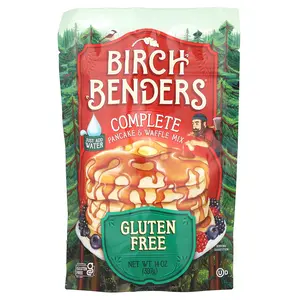 Birch Benders Complete Pancake & Waffle Mix, Gluten Free, 14 oz (397 g)