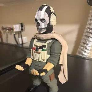 3D printed controller stand (Simon ghost Riley) from call of duty modern warfare