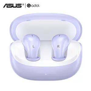 ASUS Adol R30 Mini Invisible Sleep Earbuds, Bluetooth 6.0 Noise Cancelling Sleep Headphones for Side Sleepers, deep noise reduction, True Wireless In-Ear Earphones, 48H Playtime, Small Earbuds Comfort Fit for Sleeping, Travel, Work, gaming, sport