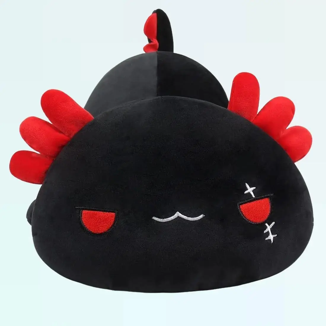 CHUBBYJOY Cute Axolotl Plush Pillow - Soft Adorable Stuffed Animal Character Toy with Plush Fabric, Glow for Display, Easy Fluff-Up Collectible (11.8in,19.7in) - Cat,Unicorn,Dinosaur,Fox Designs - Quirky Gift for Kids, Stuffed Animals