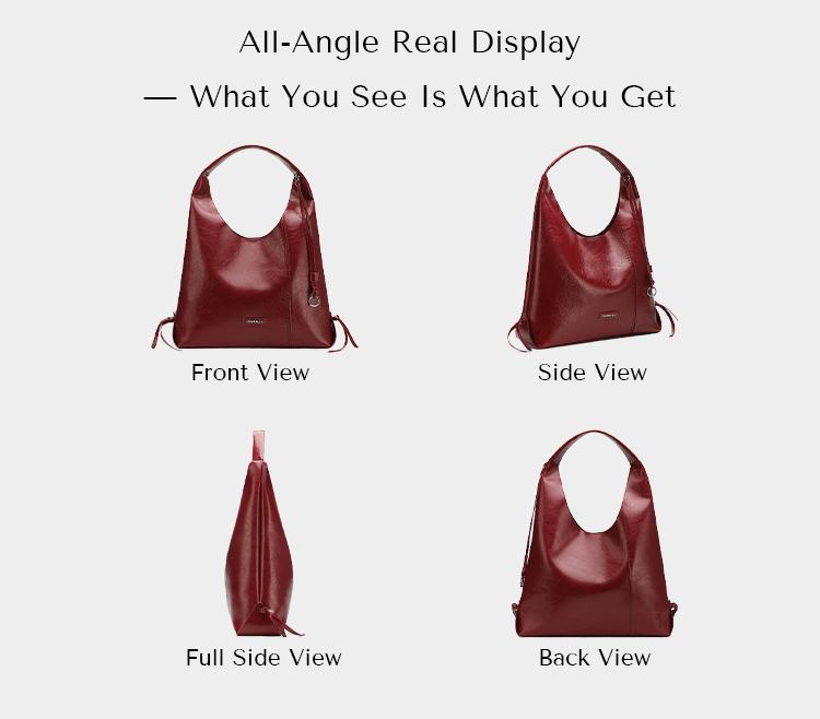 NEWBELLA Lena PRO 2 Pcs Set Shoulder Bag PU Leather Stylish & Practical for Everyday Use