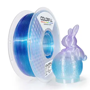Transparent Rainbow PLA- Phantom Blue