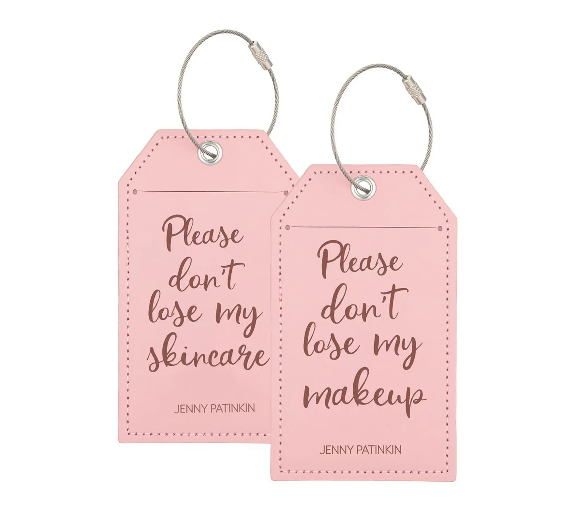 Lazy Perfection Precious Cargo Luggage Tags, Set of 2