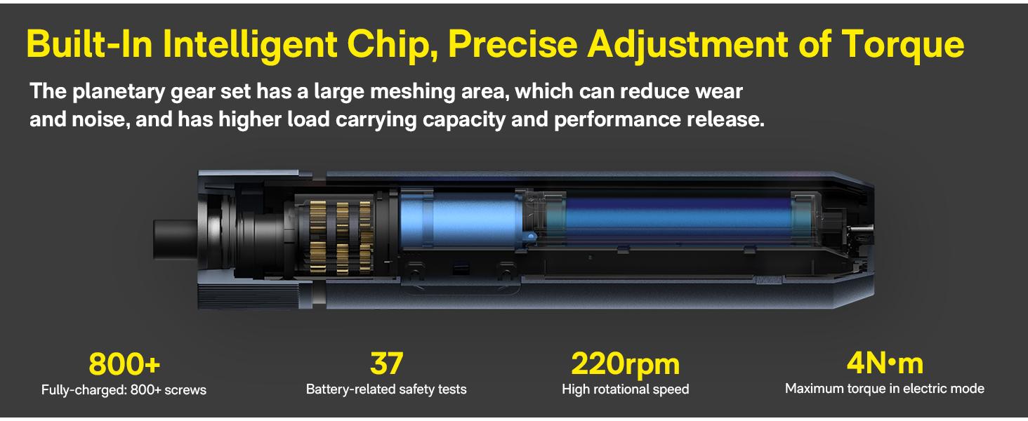 【Deals for You Days】HOTO Electric Screwdriver,3.6V Cordless Screwdriver Set, All-in-One Design,USB-C Charging, LED Light,28 Pcs Bit for Electrical Repairs, Christmas Gift Rechargeable Tools Wireless Power Tools