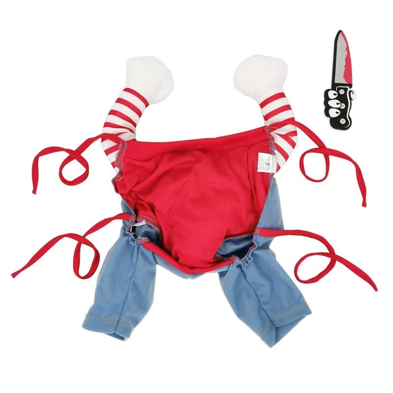 Chucky pet costume for all sized dogs