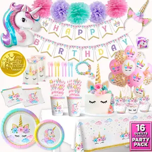Magical Unicorn Birthday Party Decor Set