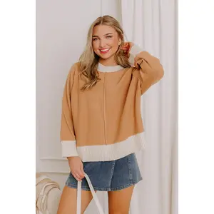 Pumpkin Spice Cuddles Knit Sweater