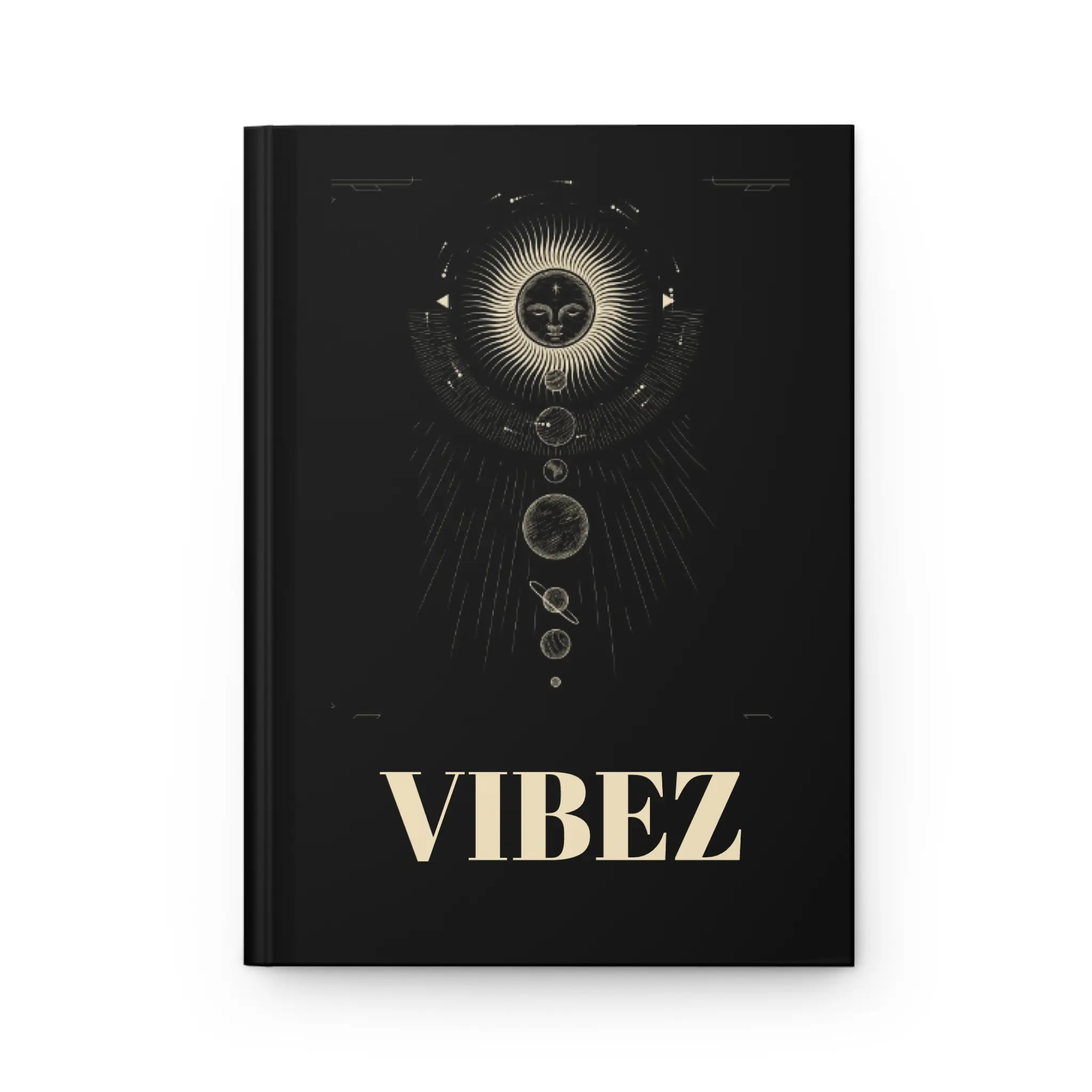 Vibez 6 Blank Journal for Writing and Sketching - Hardcover Matte Journal, Notebook, Diary, Sketchbook, Scrapbook, 5x7 inches