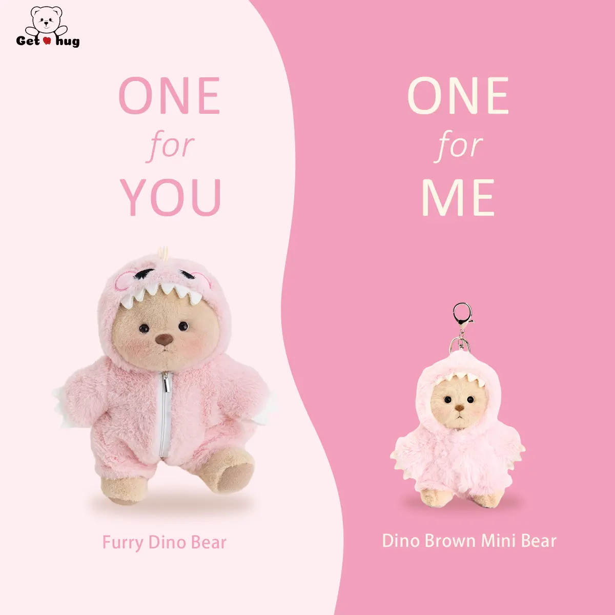 Getahug Poseable Plush | Handmade Jointed Teddy Bear,coo cozy gifts, Soft Stuffed Animal Gift for Collectors,sohochic, Birthday & Valentine's Day Present, cozyvibes, little gifts for girls, keychain,Christmas Gift for Girl, toy blind box,keychain