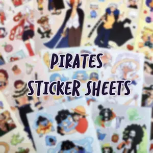 Pirates Sticker Sheets!