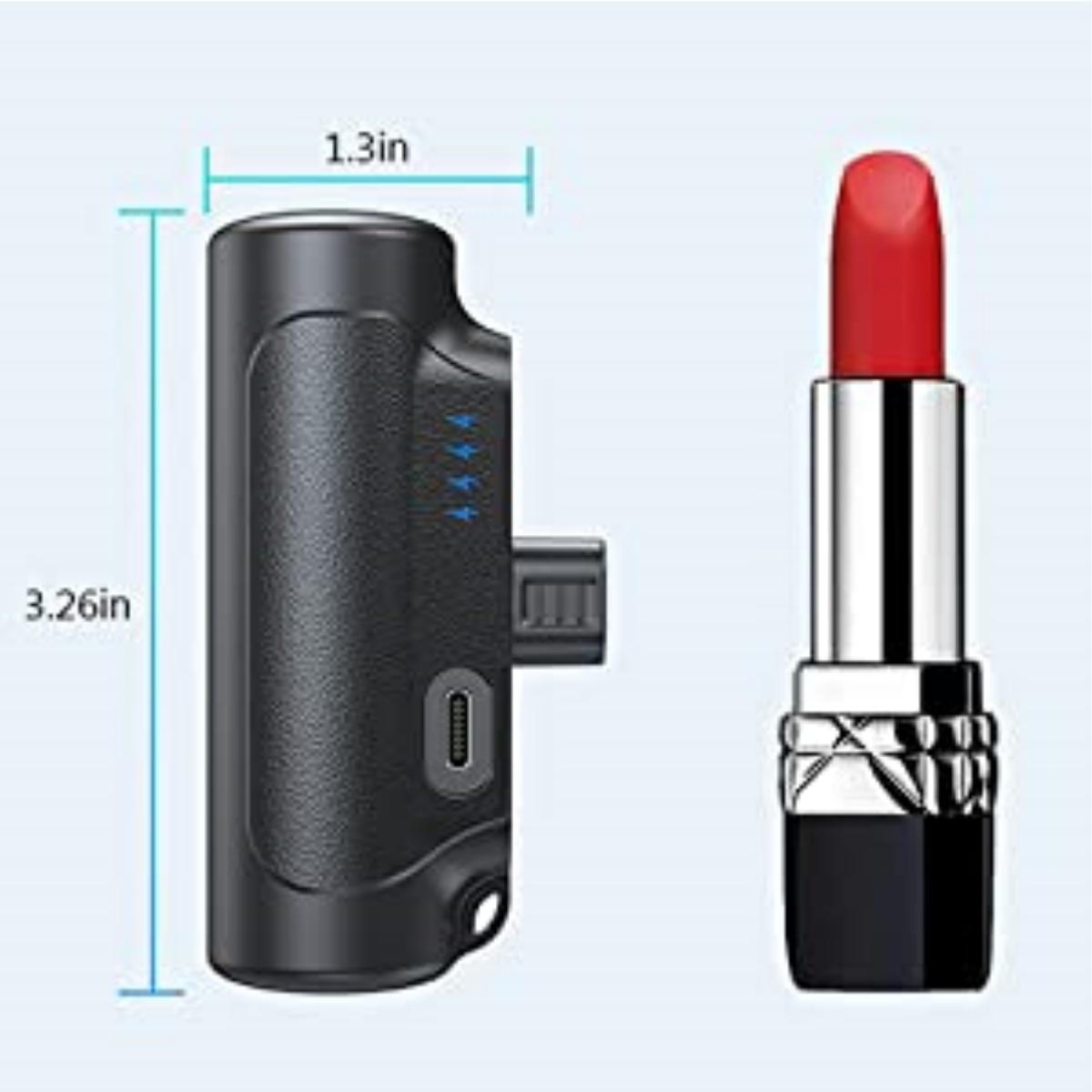 Mini Portable Charger Power Bank for iPhone,6500mAh Portable Phone Charger, Ultra-Compact PD Fast Charging Battery Pack Compatible with iPhone 14/14 Plus/Pro Max/13/12/12 Mini/11/XS/XR/X/8/7/6/6s