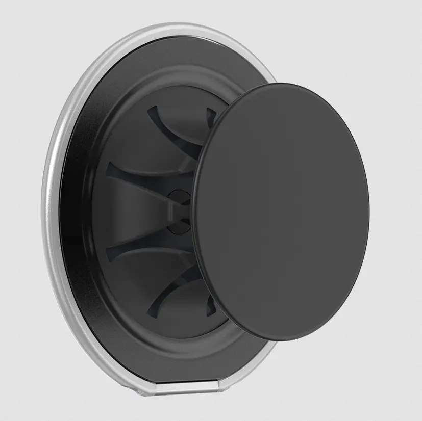 PopSockets Black MagSafe Low-Pro Grip & Stand, Black Mobile Phone Accessory, Accessories