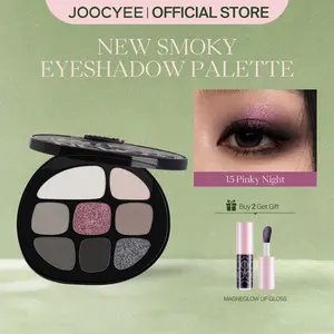 JOOCYEE New Smoky Eyeshadow Palette, Smoky Looks, Multi Use, Versatile Shades, Smooth Application, Matte & Shimmer Finish, Highlighter, High Coverage, Long Lasting, Smudge-proof, No Fallout, Beginner Friendly, Party Makeup, Spring Gift, Refresh Look