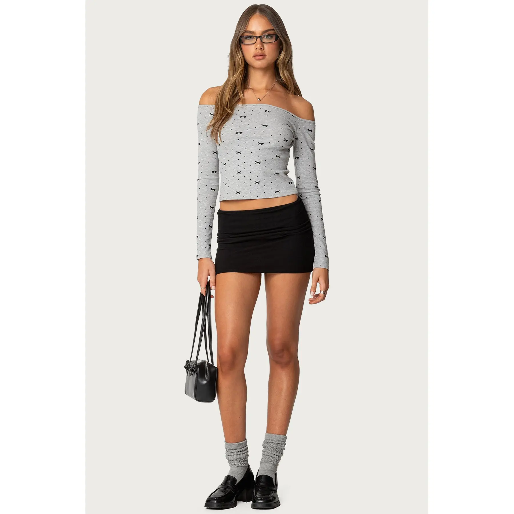 Aisha Low Rise Mini Skirt