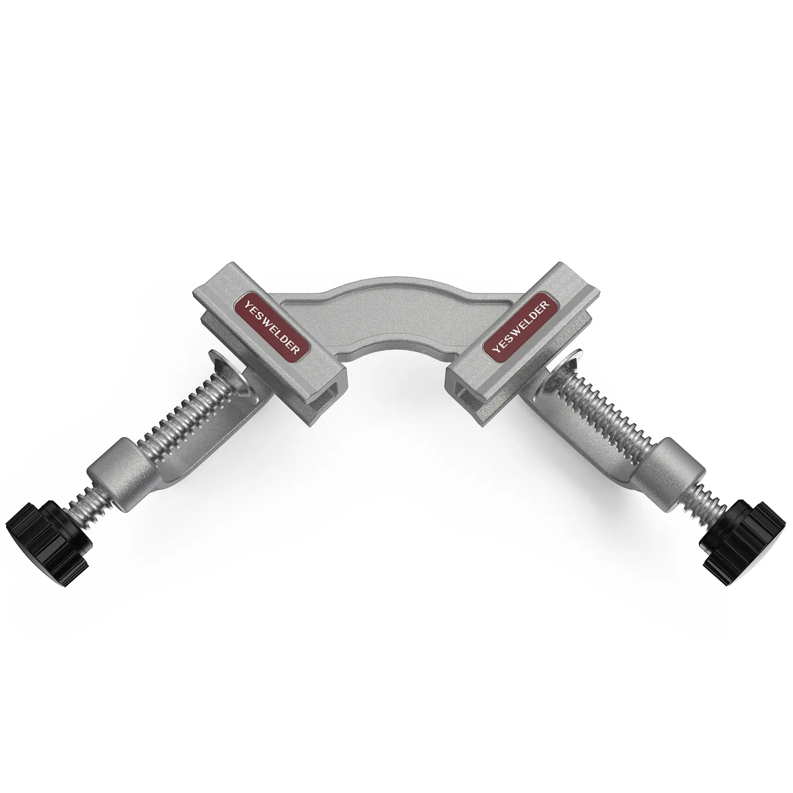 YESWELDER Heavy Duty 90-Degree Secure Corner Clamp, Aluminum Alloy Multifunctional Fixture for Welding, Woodworking, DIY Projects with Accurate 90-Degree Joints