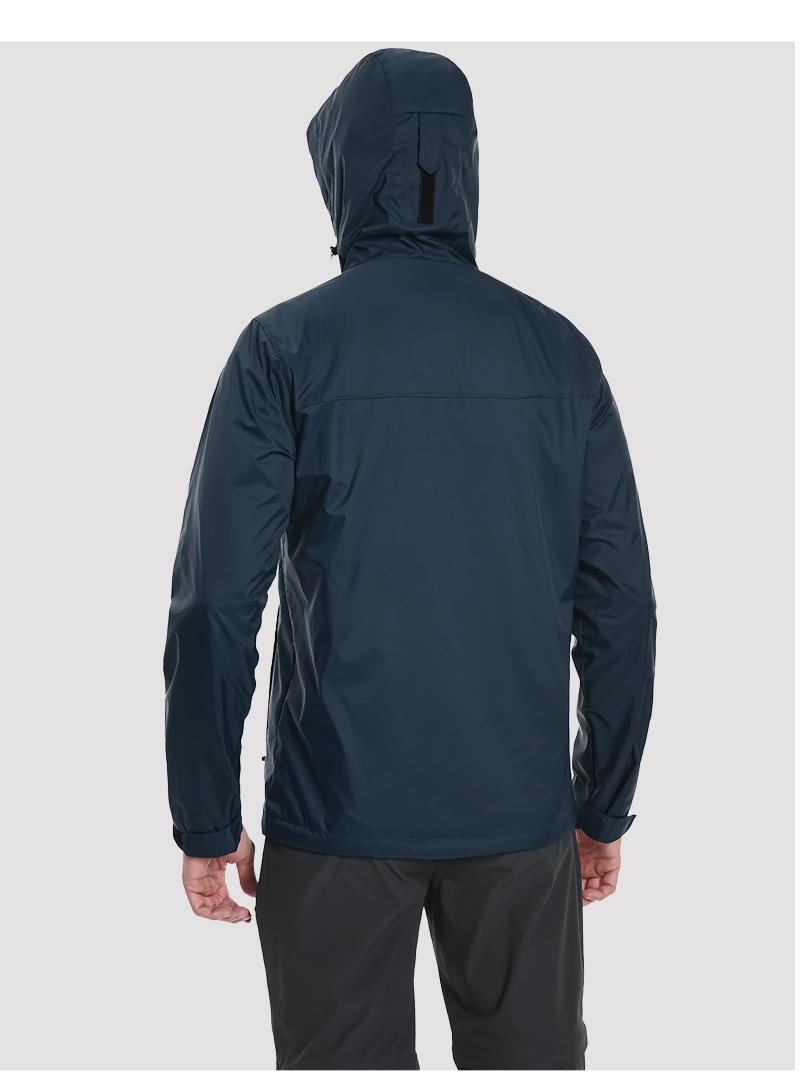 Pioneer Camp Men's Waterproof Packable Jacket for Spring Outdoor Sport Fashion