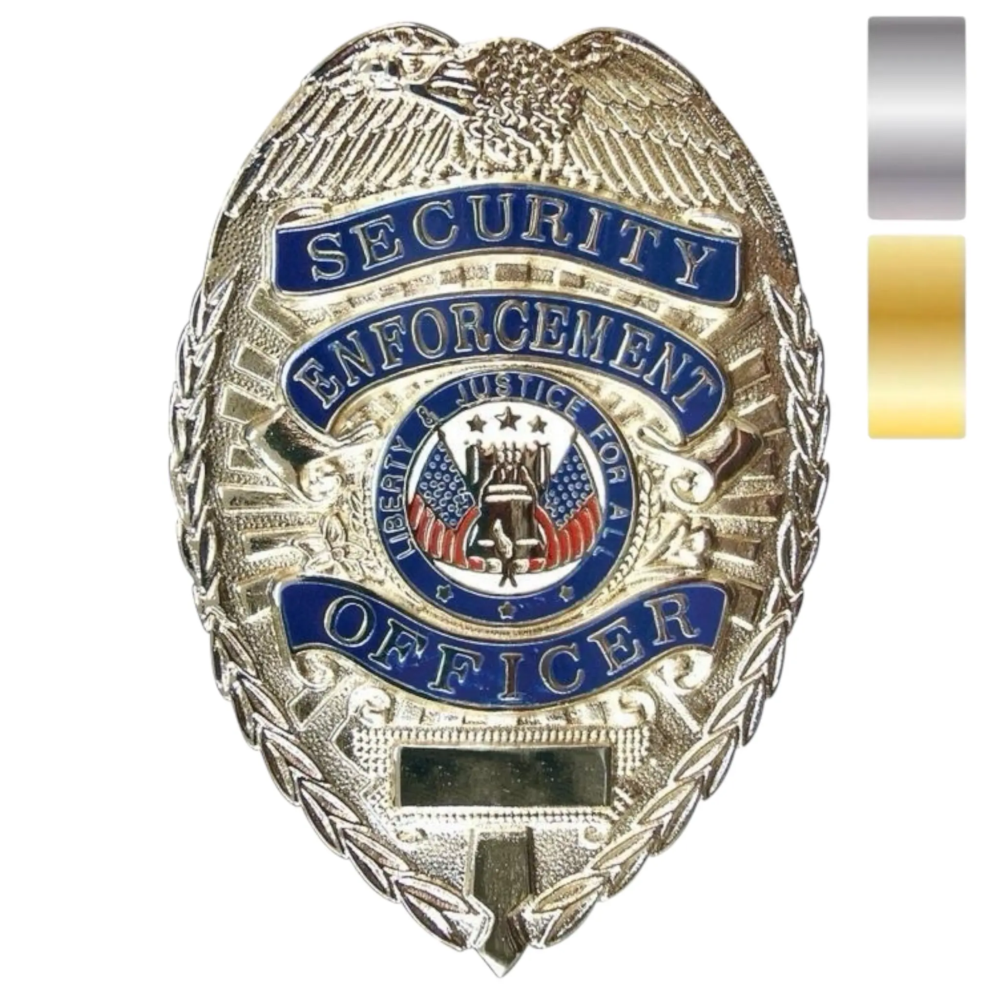 Rothco Unisex Deluxe Security Guard Enforcement Badge - This badge is only for Collector’s Edition, High-quality plain badge, perfect for display, cosplay, or as a unique gift. Not for official use.”