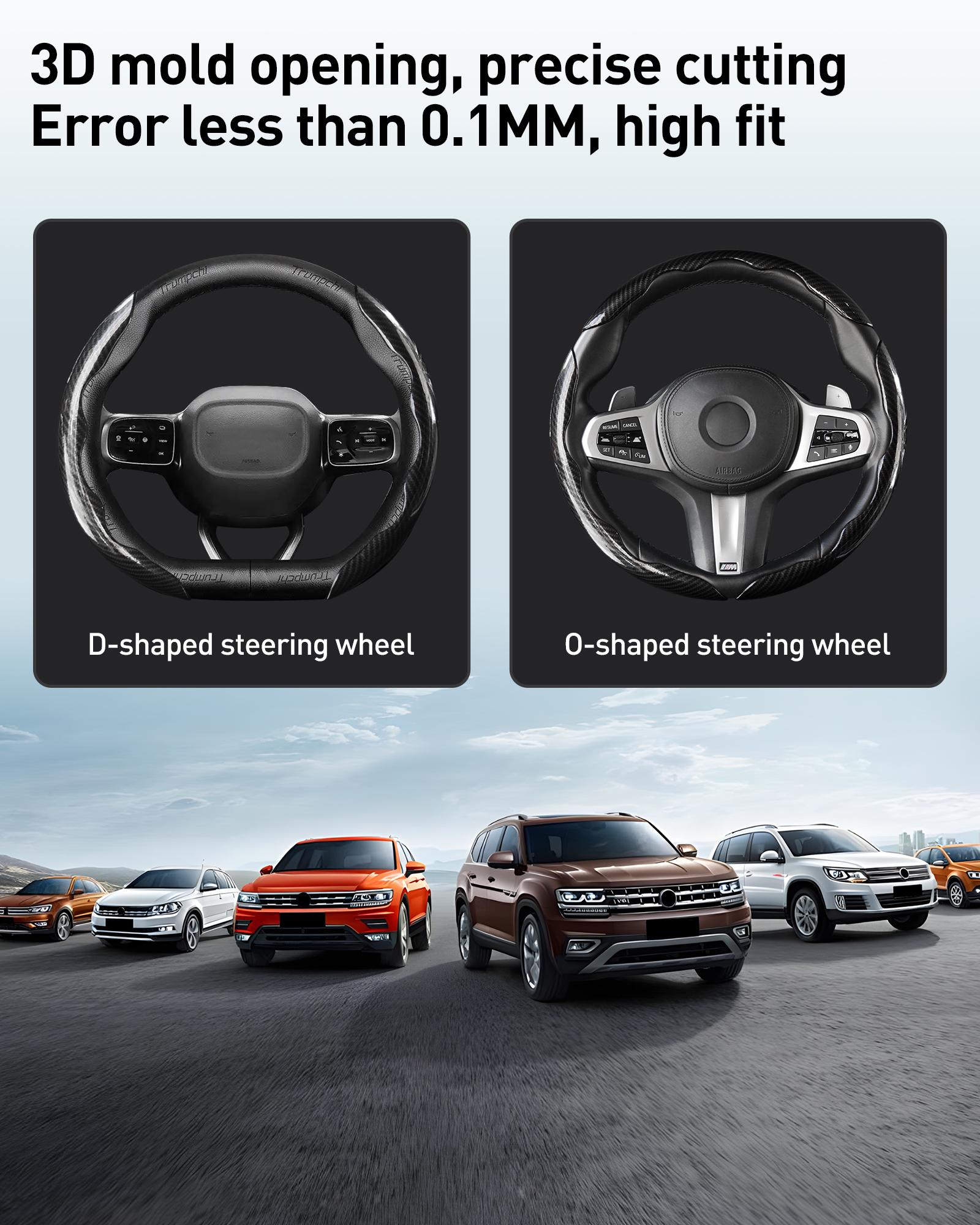 Car Steering Wheel Cover, Non slip Design Steering Wheel Protector, Universal Car Steering Wheel Cover for 15 Inch, Decor Gadgets, Car Accessories, Men Gifts, Car Essentials, Vehicle, for Racing anti slip sport all season use Car Steering Wheel Cover, Non slip Design Steering Wheel Protector, Universal Car Steering Wheel Cover for 15 Inch, Decor Gadgets, Car Accessories, Men Gifts, Car Essentials, Vehicle, for Racing anti slip sport all season use