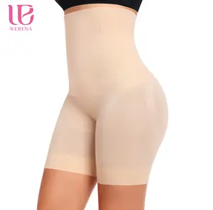 Werena Shapewear for Women High-Waisted Tummy Control Shapewear Shorts Faja Body Shaper Underwear