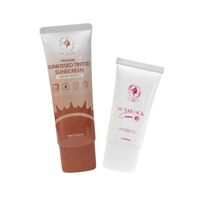 1 Tinted & 1 Sunblock Cream