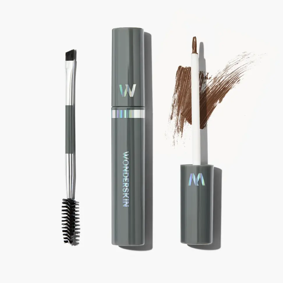 Wonderskin Wonder Blading Dream Brow Gel-Serum – Weightless Brow Volume, Buildable Color & Definition, 24-Hour Waterproof Transfer-Proof Brows, Keratin Biotin Hyaluronic Acid Brow Conditioner with Silk Fibers