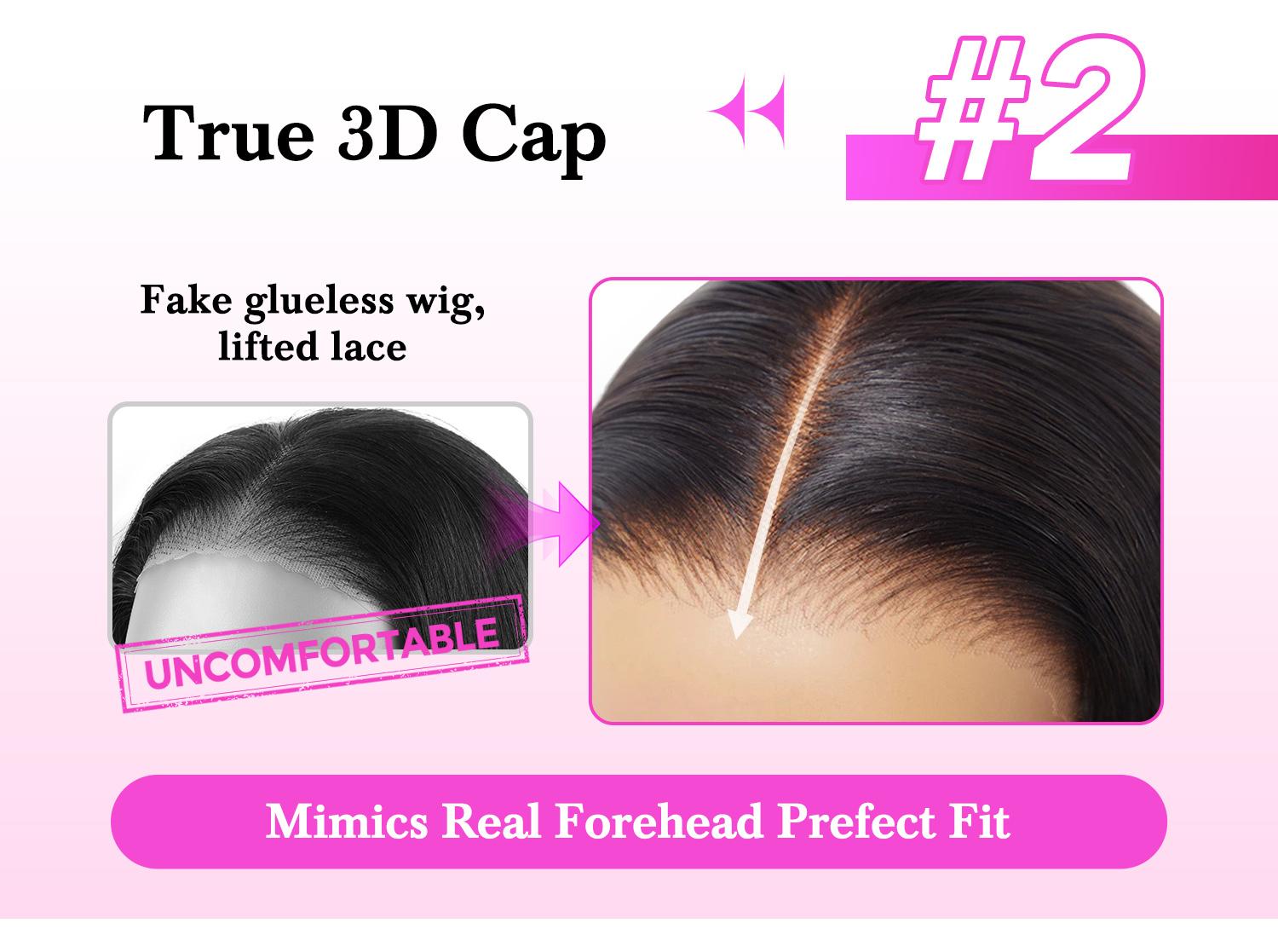 Vshow Water Wave Curly Human Hair Wigs Bleached Knots 7X5 Wear Go Glueless Human Hair Wigs Pre Cut HD Lace Wigs Beginners Friendly