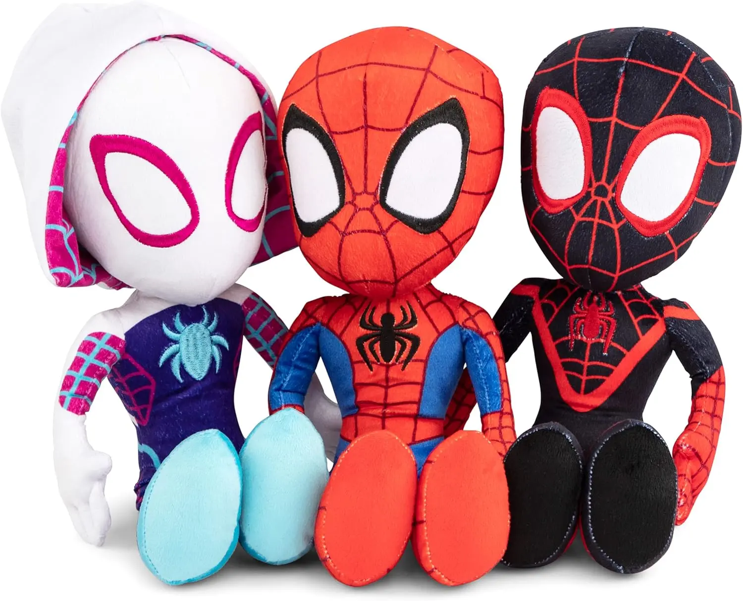Jay Franco Marvel Spidey and His Amazing Friends Soft Stuffed Animal Pillow Buddy - Official Marvel Product, 17in, Cuddly Gift, Durable Fluffy, School Use, Collectible