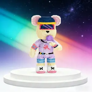 OZTZ Singer Style Blocks 4500-Piece 46.5cm Giant 3D Jigsaw Puzzle for Home Decor High-Difficulty Relaxation  Idea Lovers Puzzle, Top Easter  for Adults & Puzzle Lovers, Easter Basket Stuffer, Easter Holiday Family Game & Home Decor gift