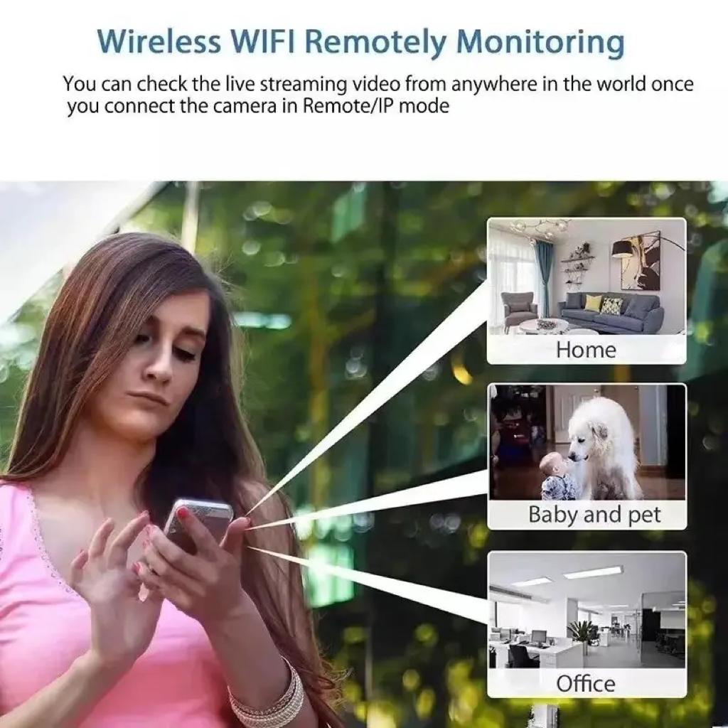 camera, intelligent  camera, mobile remote application, anytime, anywhere viewing, Good Housekeeping Assistant,  camera, can be viewed remotely (without SD card), USB plug in for use wireless Safety Local