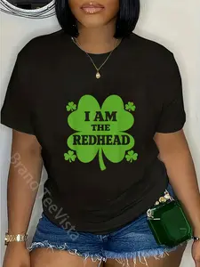 100% Cotton I Am The Redhead Dibs On The Redhead Funny Patrick T-Shirt