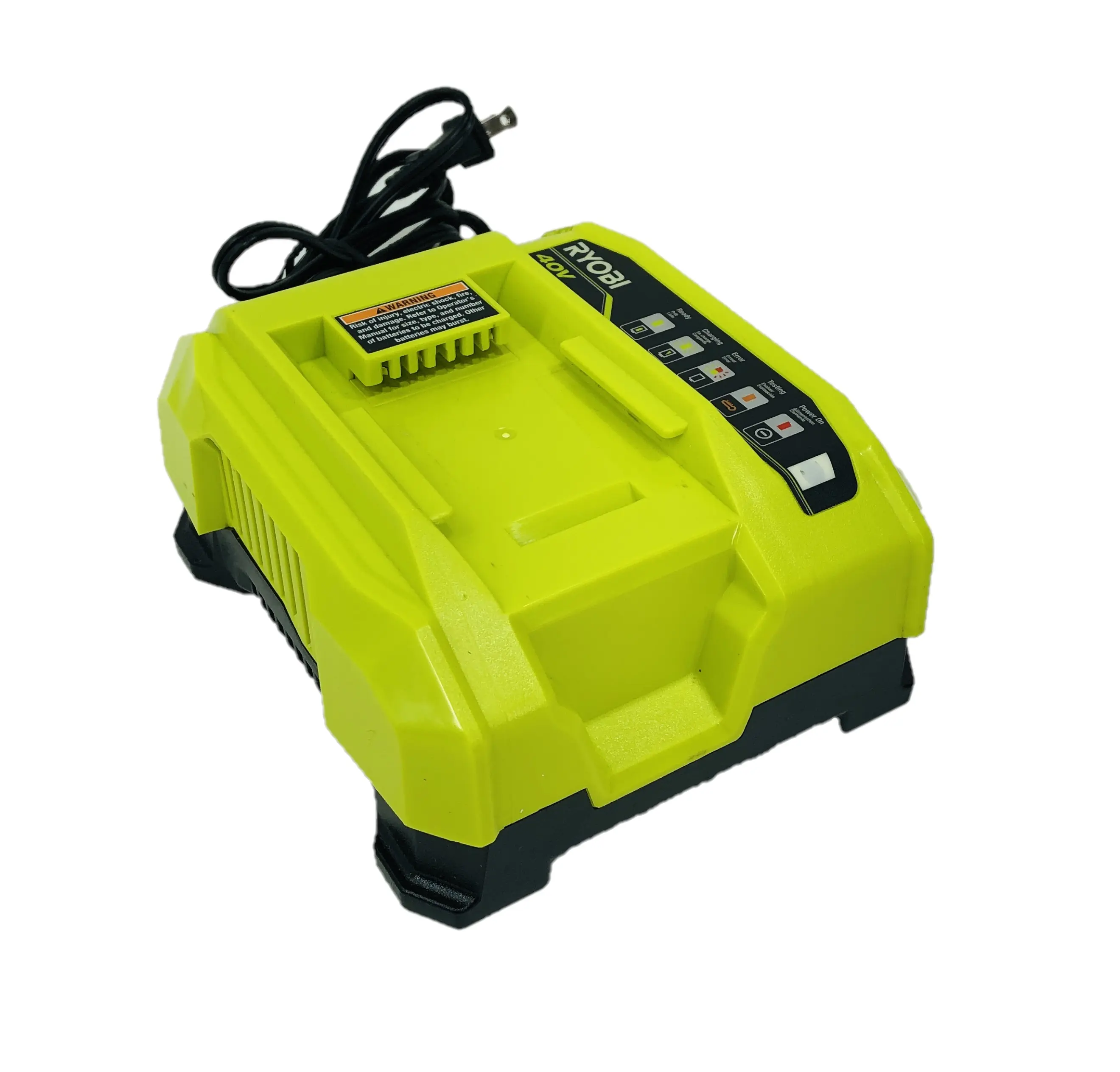 RYOBI 40 Volt Lithium-Ion Rapid Charger OP406