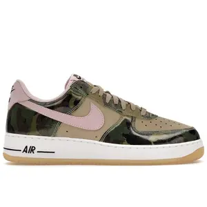 Nike Men's Air Force 1 Low '07 LV8 Patent Camo Pink, from StockX