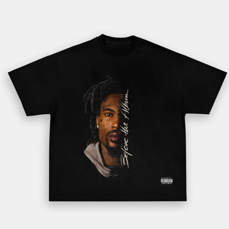 Hunxho Brainwashed R&B Rap Graphic Shirt HY6859