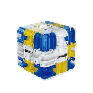 3D Ball Maze Cube Puzzle-Educational Logic Cube for Kids, Parent-Child Battle Game, Stress Relief Toy for Logical Thinking Training