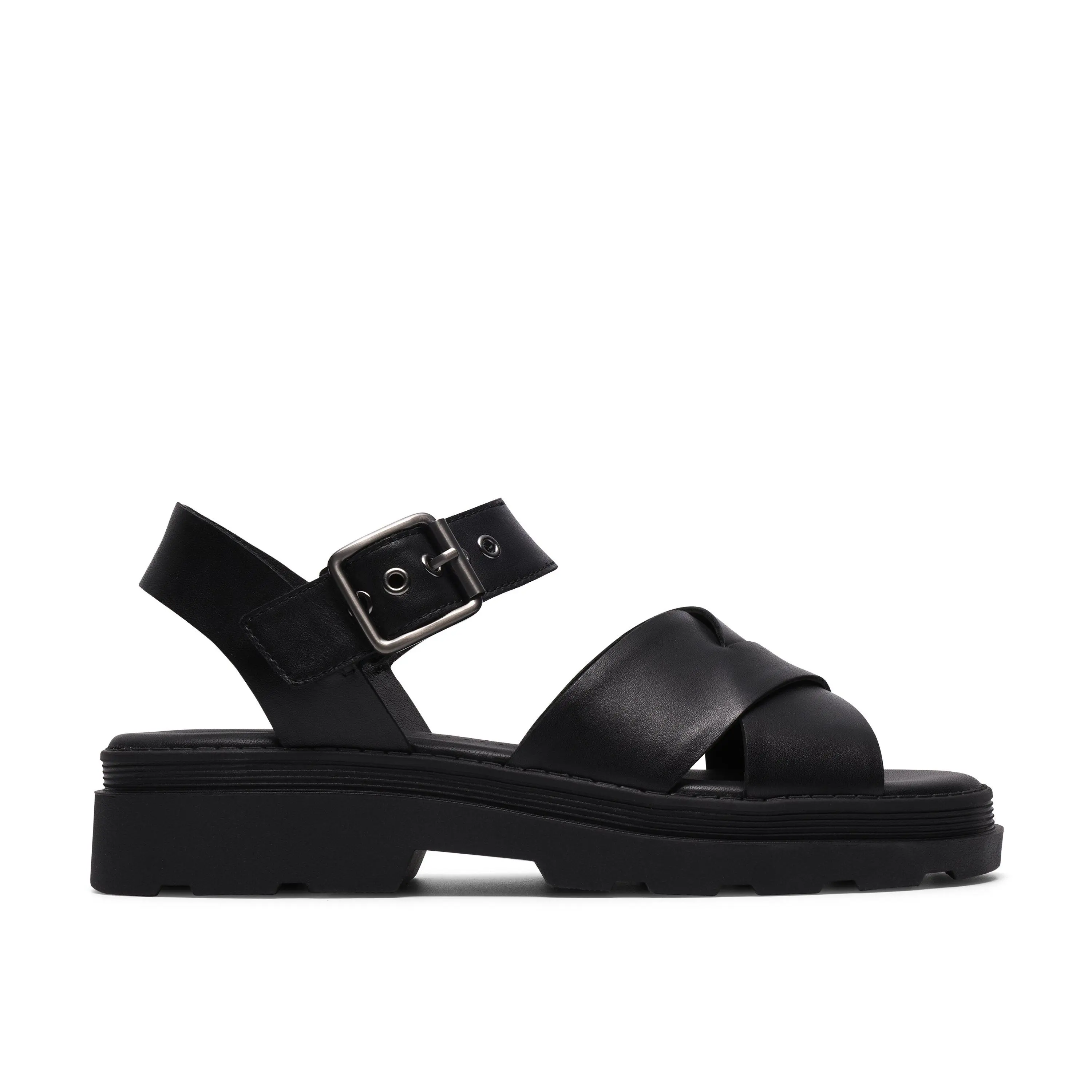 Clarks Womens Orinoco3 Cross Flat Sandals
