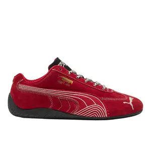 PUMA Womens Speedcat Og Las Vegas Lace Up Sneakers Shoes Casual - Red