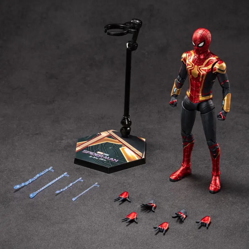 ZD Toys Spider-Man Series Action Figure - 7 in Official Authorized Figurine for Collectors, Adult Collectibles, Ages 4 and Up, Painted Detail, Ideal Gift for Fans, Figurines For Collectors, Action Figures