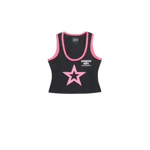 Canaan Black Graphic Tank Top