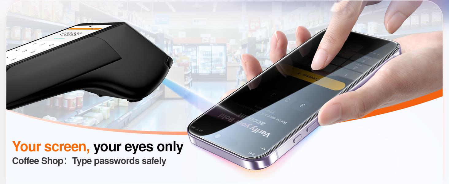 【Dust-Free Tray Auto-Install】SmartDevil (2/3 Pack) Screen Protector for iPhone, Samsung—Optical Clear / Privacy Protection—Anti-Spy 9H Tempered Glass, Anti-Fingerprint, Sensor & Case Friendly